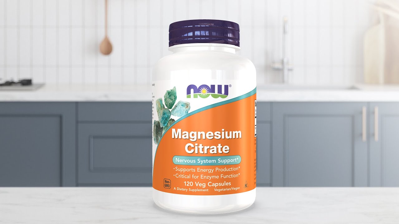 Magnesium Citrate Capsules Magnesium Citrate Benefits NOW